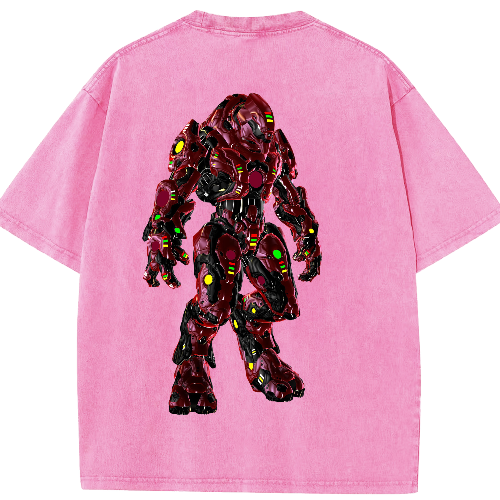 （画像用） Transformers トランスフォーマー 綿100% ヴィンテージ風 半袖Tシャツ（背面プリント）